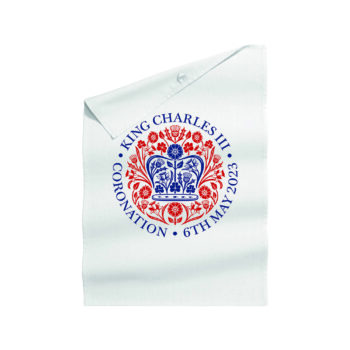 Official Coronation Tea Towel