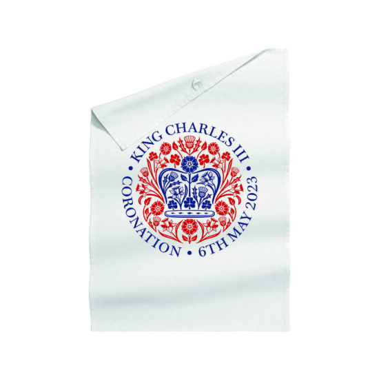 Official Coronation Tea Towel