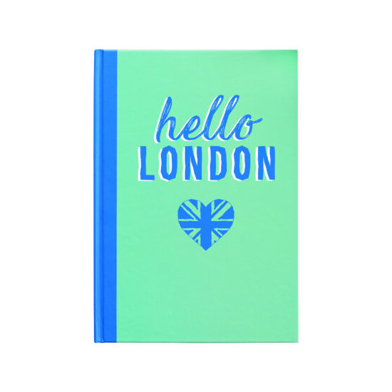 Hello London Two Tone Notebook A5