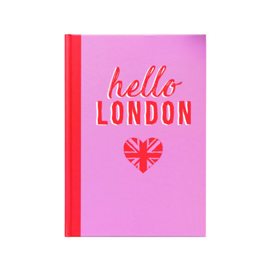 Hello London Two Tone Notebook A5