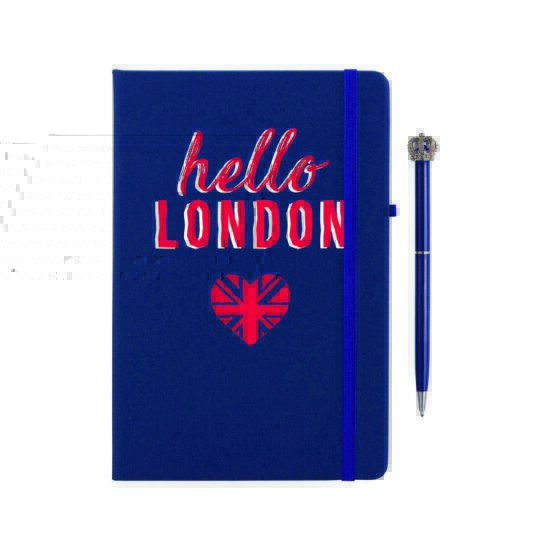 Hello London Warwick Notebook A5
