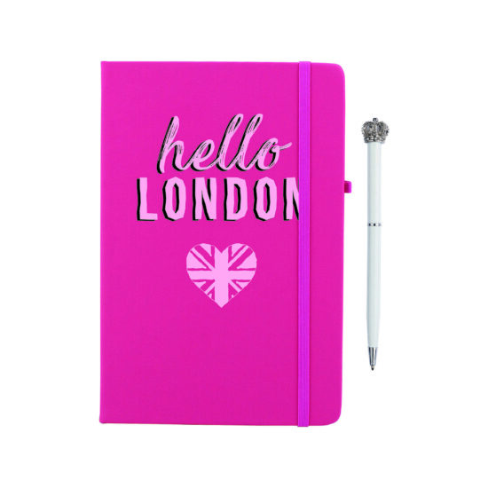 Hello London Warwick Notebook A5