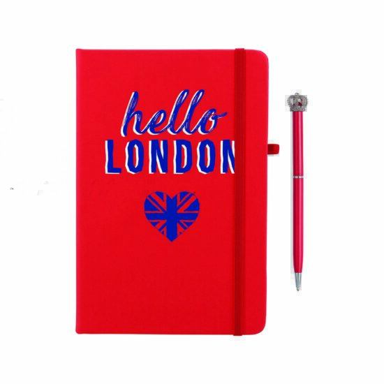 Hello London Warwick Notebook A5