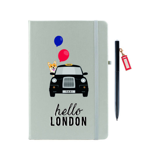 Hello London Warwick Notebook A5