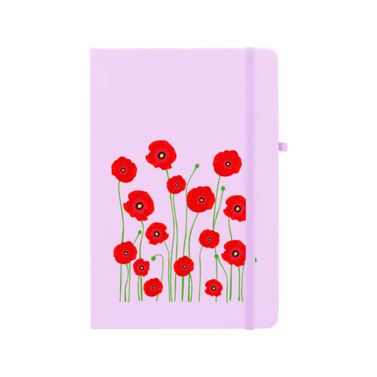 Poppies Warwick Notebook A5