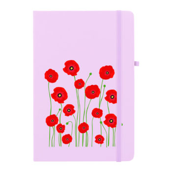 Poppies Warwick Notebook A5
