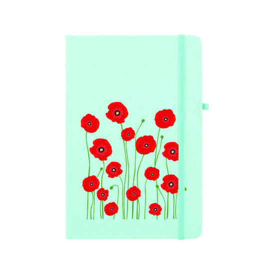 Poppies Warwick Notebook A5