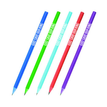 Modern Coronation Recycled CD Case Pencil