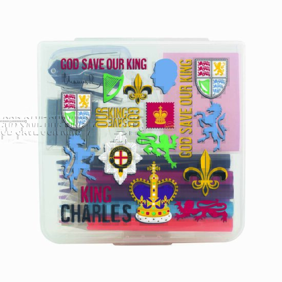 Modern Coronation Mini Stationery Set