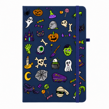 Halloween Pattern Notebook