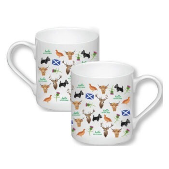 Hello Scotland Ceramic Mug
