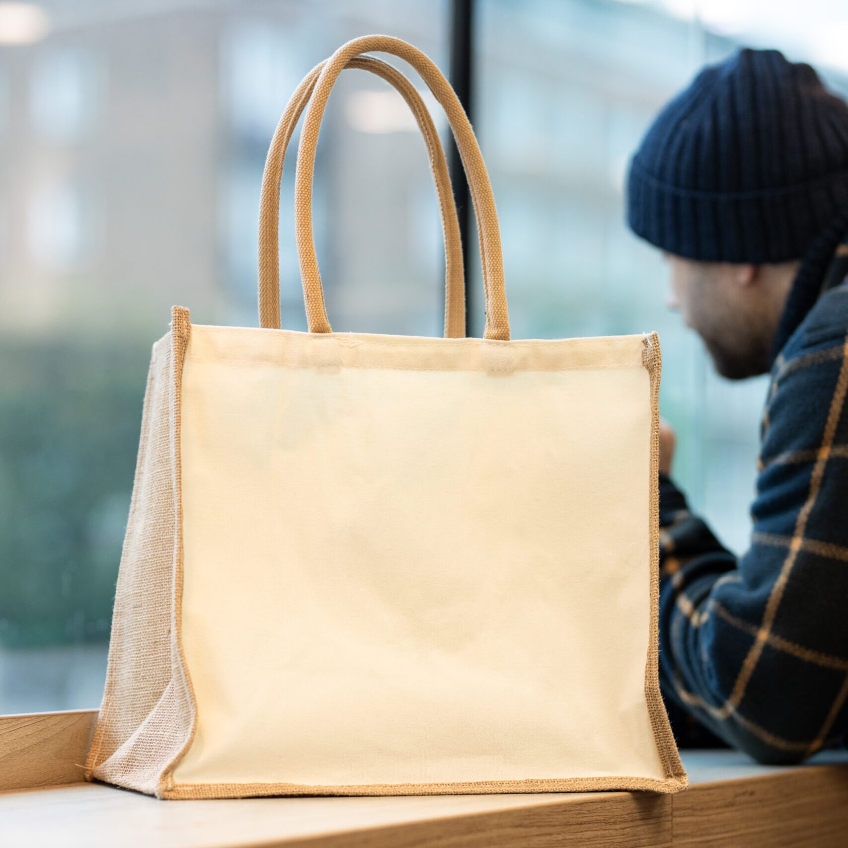 Melbourne Canvas/Jute Bag