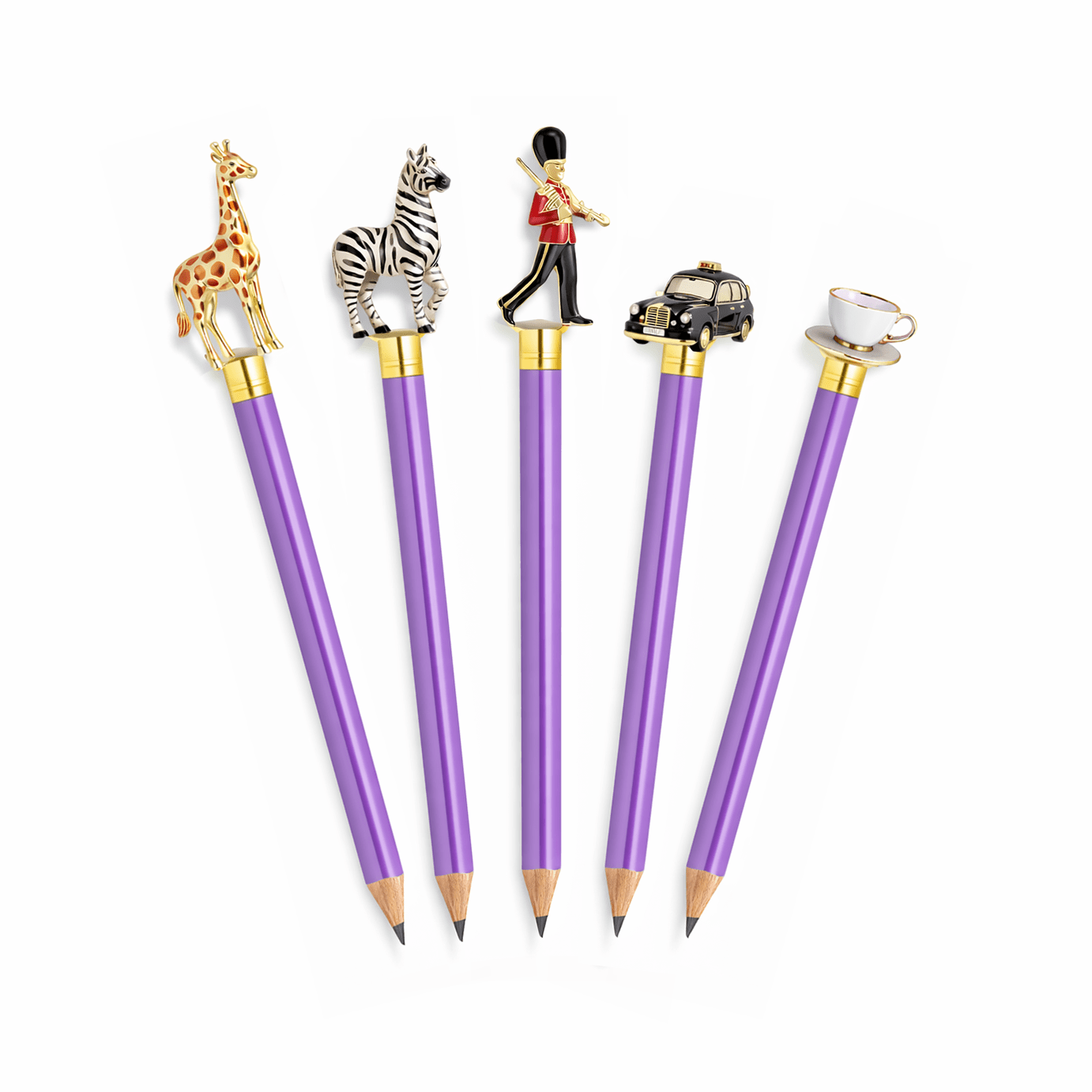 bespoke custom made pens & pencils toppers