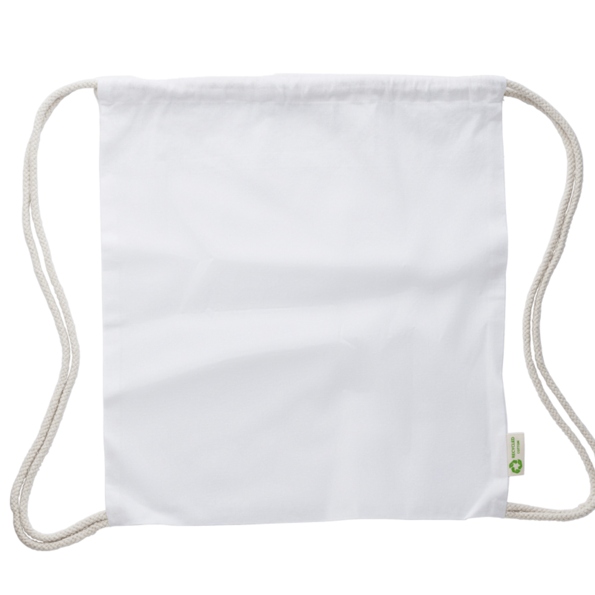 Recycled Cotton Drawstring Bag