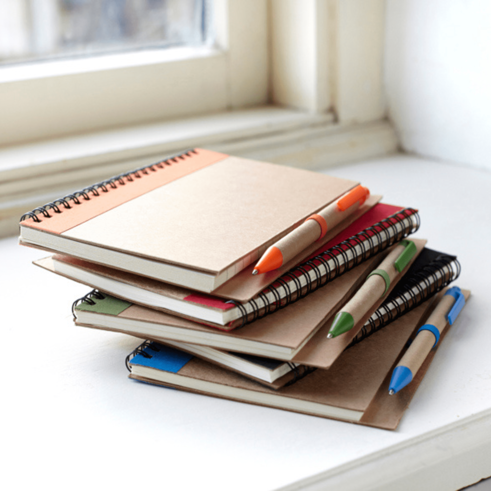 Recycled Notebook and Pen