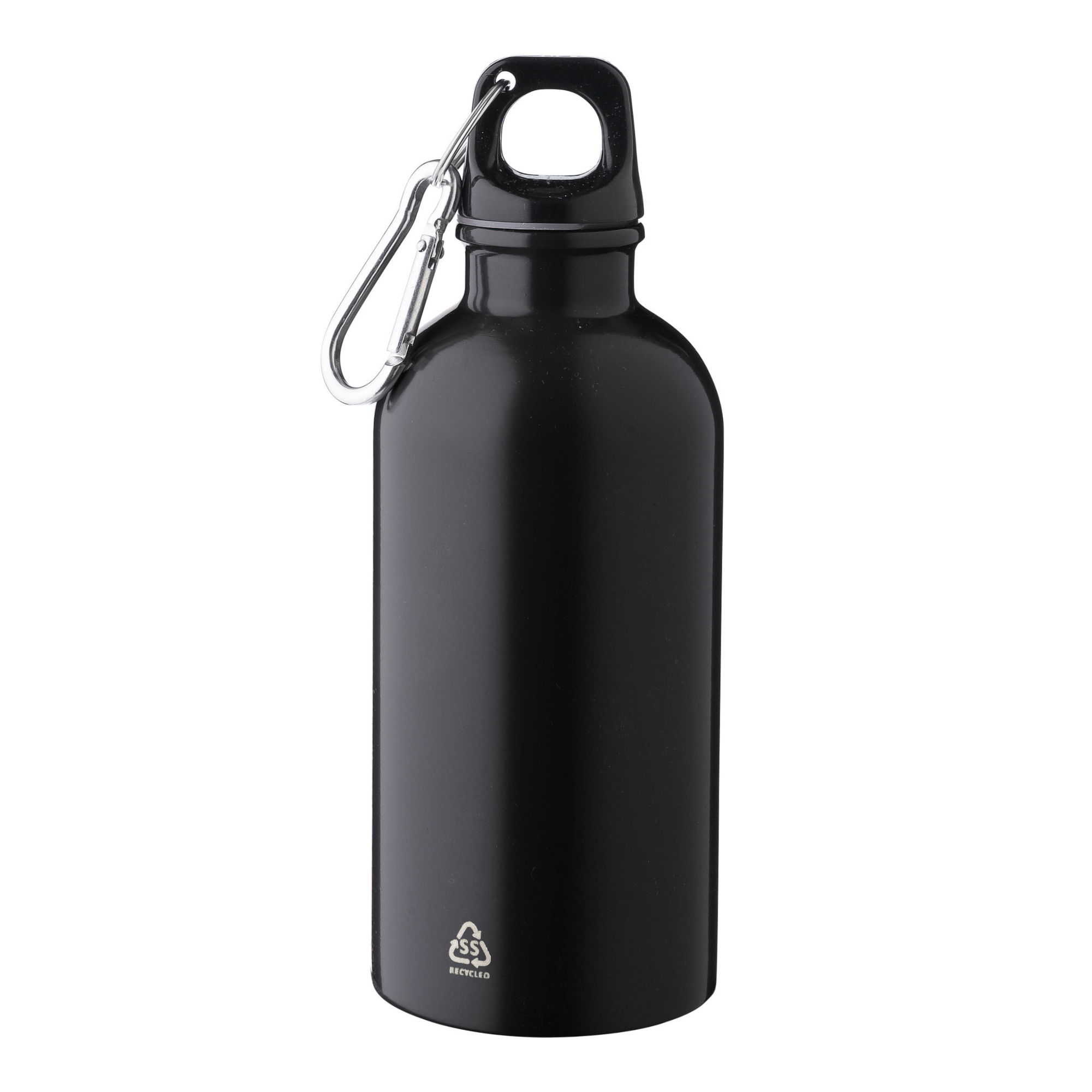 Recycled Steel Bottle with Carabiner