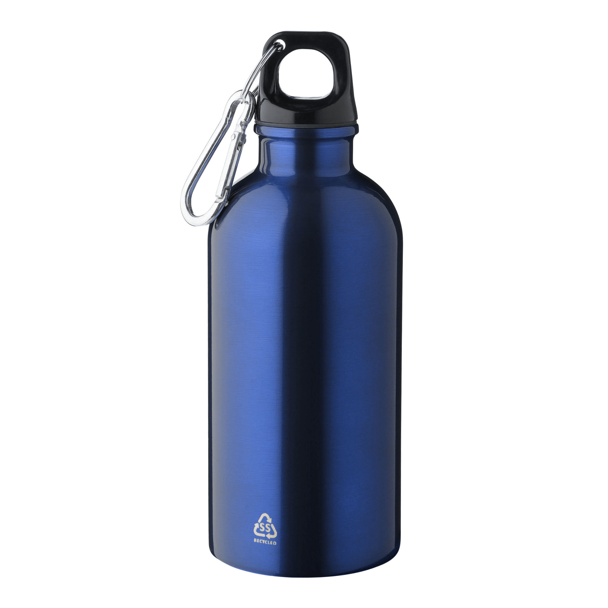 Recycled Steel Bottle with Carabiner