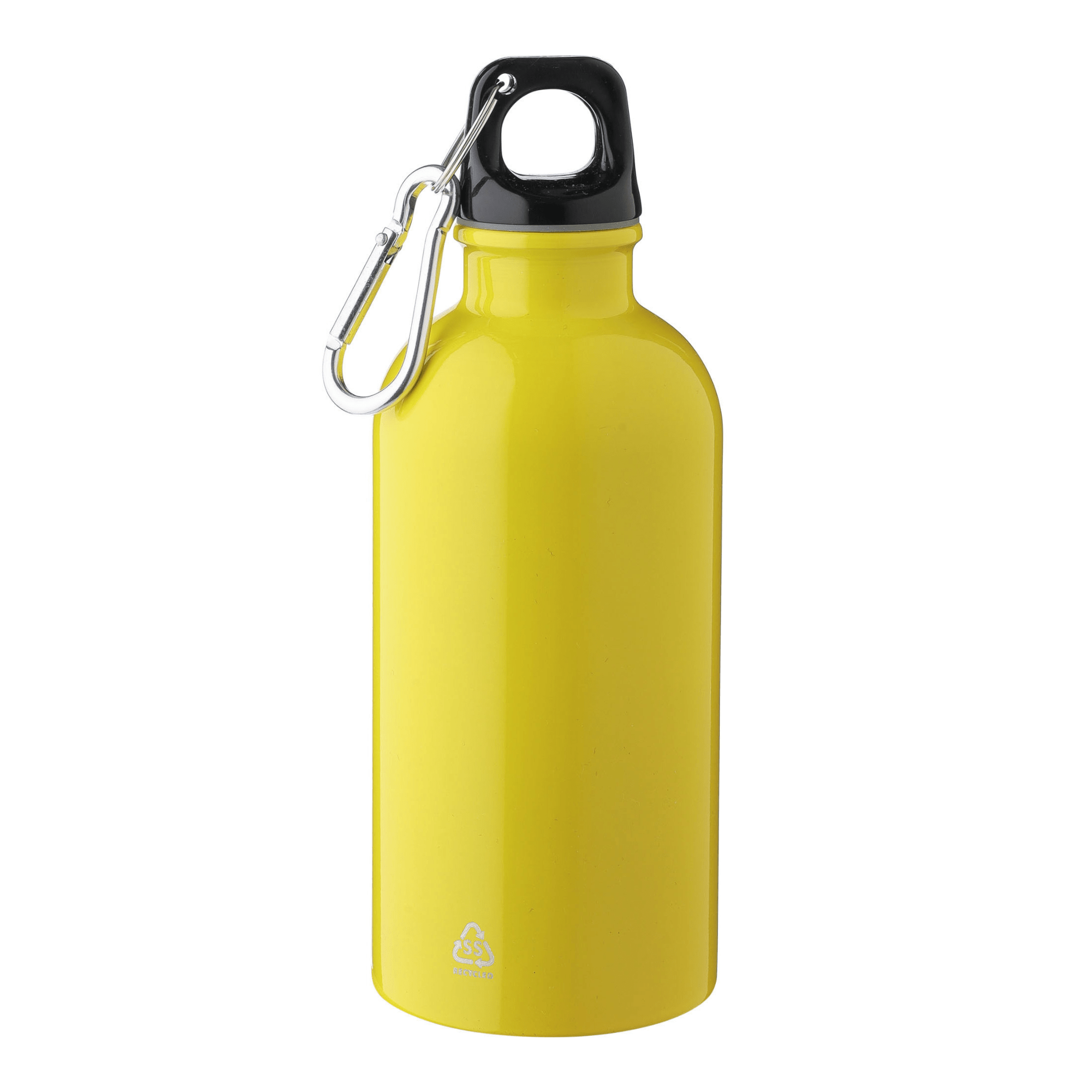 Recycled Steel Bottle with Carabiner