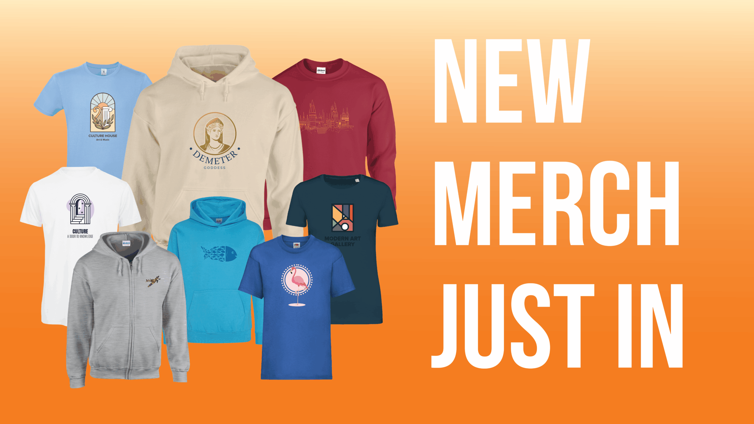 Merch Collection Example Custom Apparel & Textiles for Destination Retail - The Souvenir Collection