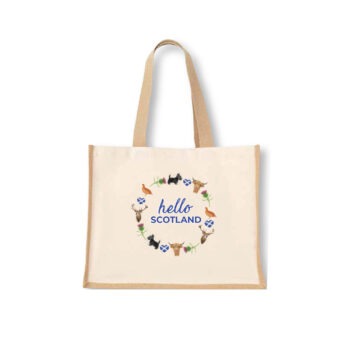 Hello Scotland Melbourne Canvas/Jute